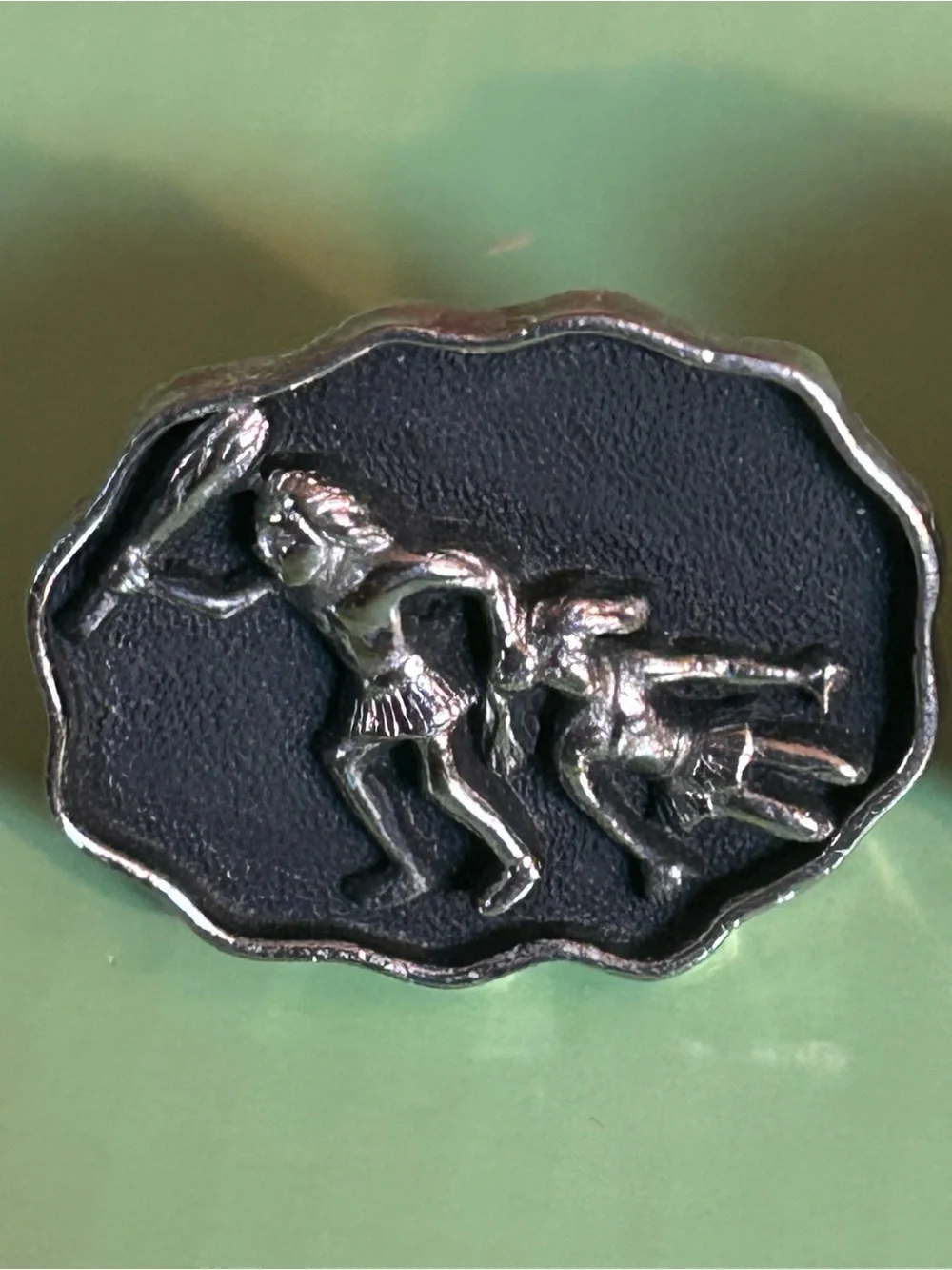 Swank Caveman Neanderthal CuffLinks